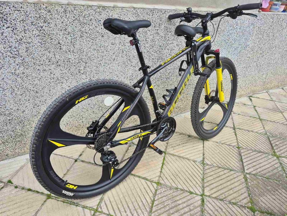 Планински велосипед Paer Bike 29 Accrue HDB black-yellow