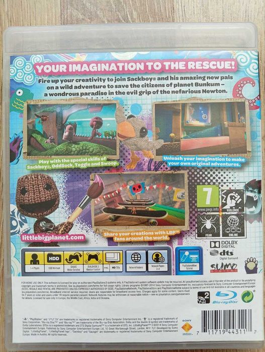 LittleBigPlanet 3 за PlayStation 3 (PS3)