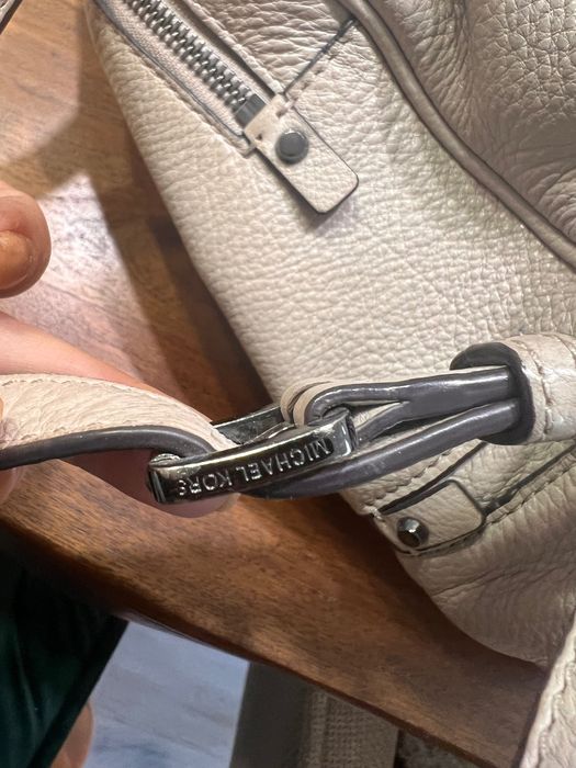 Rucsac ghiozdan MK bej în stare bună original