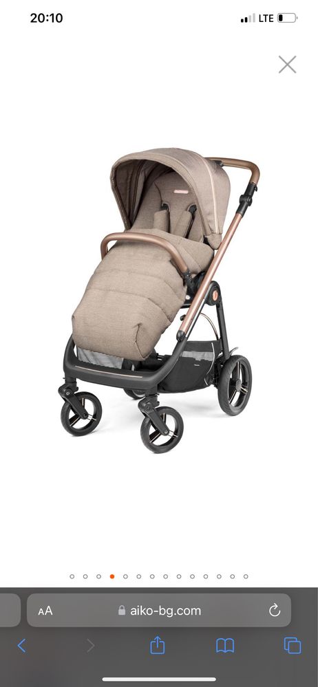 Количка Peg Perego Veloce Mon Amour 3 в 1
