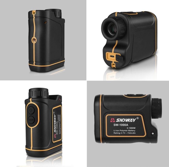 Лазерен далекомер  SNDWAY 1000m лов/стрелба