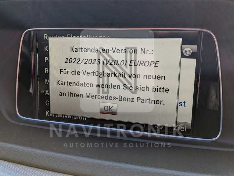 Harti navigatie Mercedes NTG4.5 A B C CLA CLS E GLA GLK ML Europa 2022