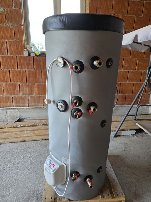 Boiler 200l electric și doua serpentine