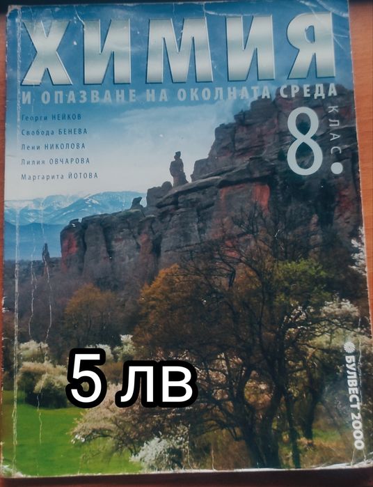 Химия и опазване на околната среда за 8 клас