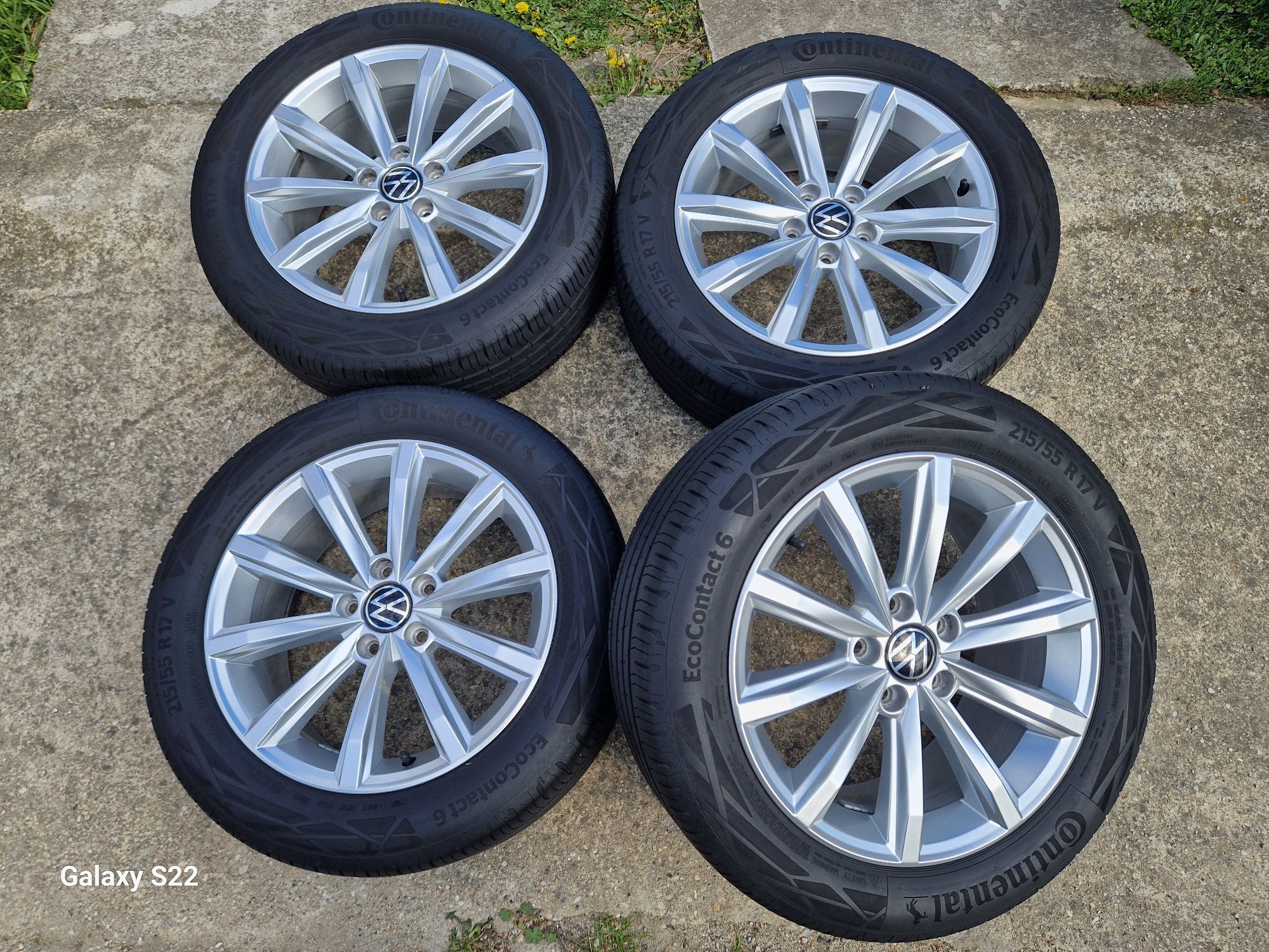 Jante London Vw Passat B8 anvelope vara 215 55 17