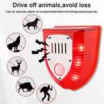 Alarma solara pentru animale, pasari, hoti 129 decibeli, Noua!!