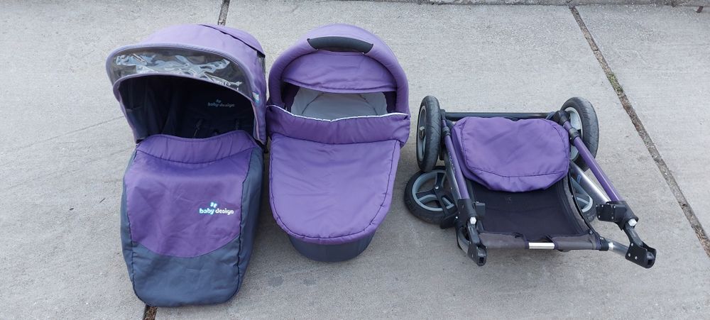 Детска количка 2в1 baby design