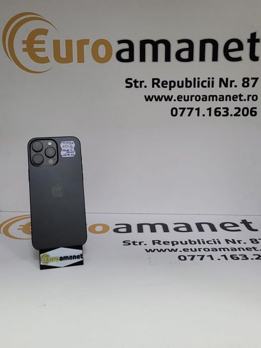 Telefon mobil Apple iPhone 16 Pro Max, 256GB, 5G, Black Titanium -G-