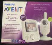 Бебефон с видео Philips Avent SCD