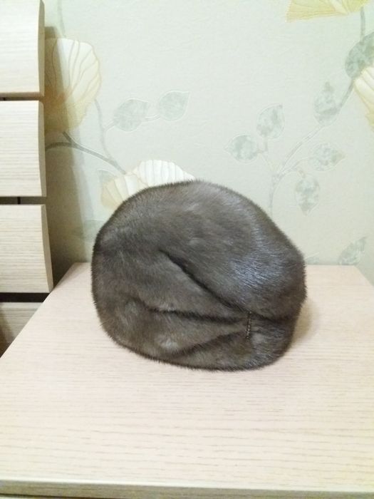 Шапка норковая, новая