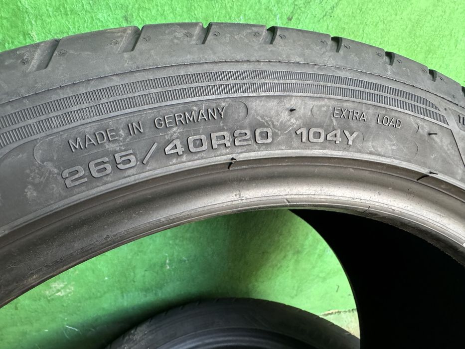 Шины 265/40 R20 Good year из Германии