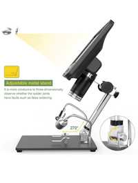 Microscop digital Afisaj LCD de 8,5 inchi, Marire 260X, Camera de 2 MP