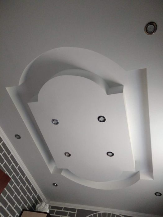 Gipsokarton ishlari – Istalgan shakl va dizayn