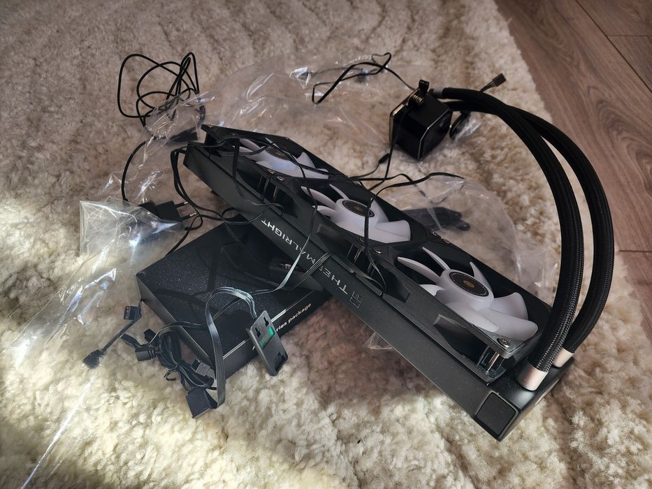 Cooler procesor, Thermalright, Frozen Prism 360 Black ARGB