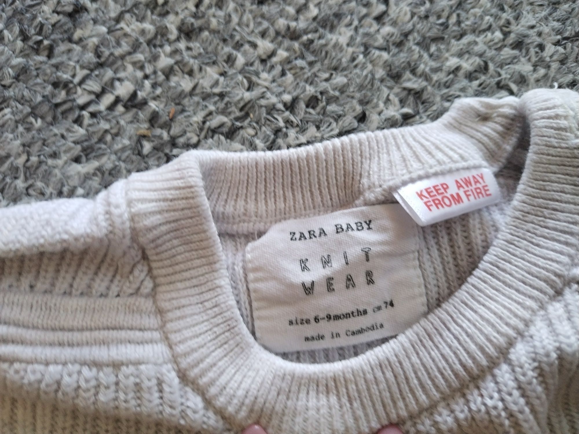 Bluza zara baby knit