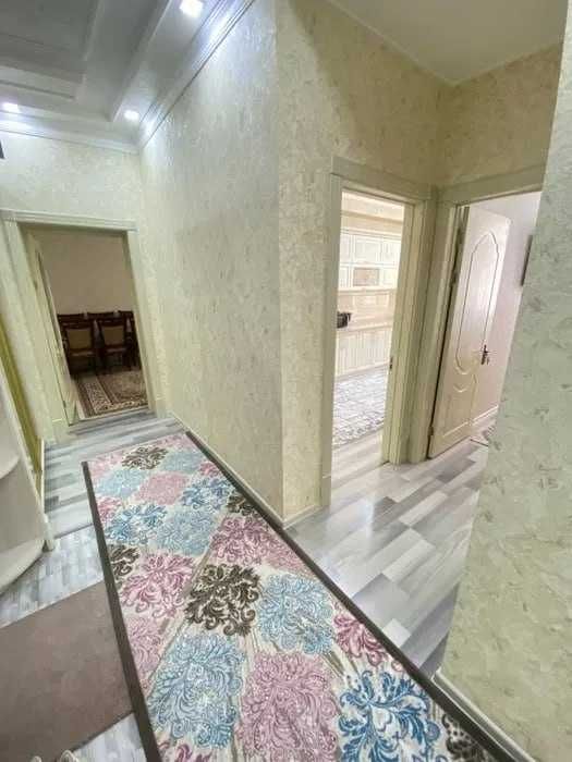 3-к. квартира 92 м², евроремонт, Паркентский, меб+тех 3 этаж!`