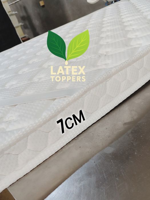 Latex topper  из натуральный состав люкс качество размеры под заказ