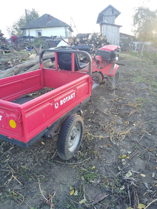 Motocultor rotakt 17 cp + remorca sa