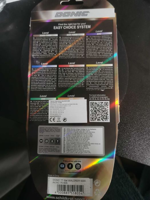 Хилка за тенис на маса Donic Waldner 5000