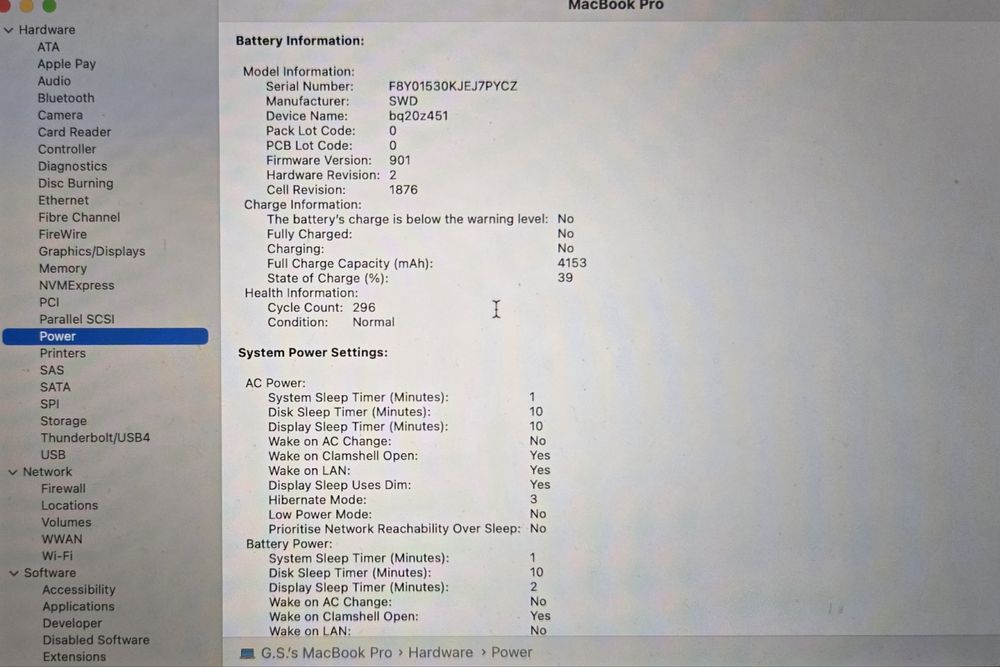 MacBook Pro 13" 2020 intel i5, 512 GB SSD, 16 GB RAM