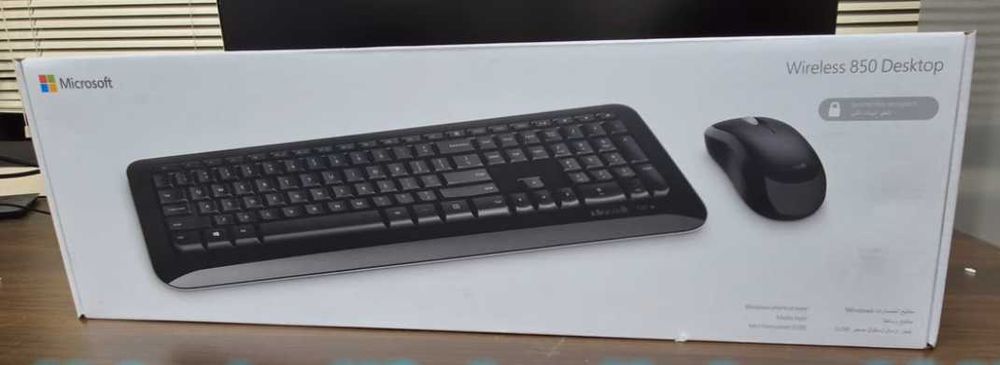 Kit tastatura + mouse Microsoft Wireless Desktop 850, PY9-00015, nou .