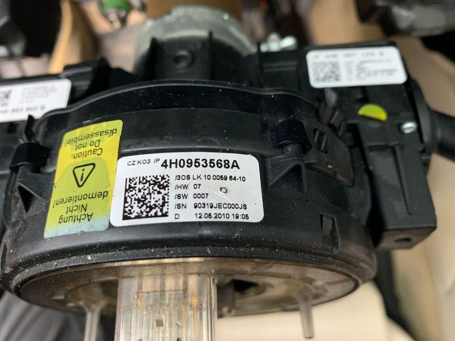 Banda spirala folie volan audi a6 a7 a8 cu ACC 4H0953568A