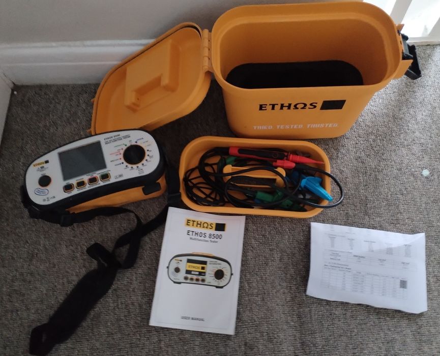Tester electric multifuncţional  – Ethos 8500 (18th Edition)  calibrat