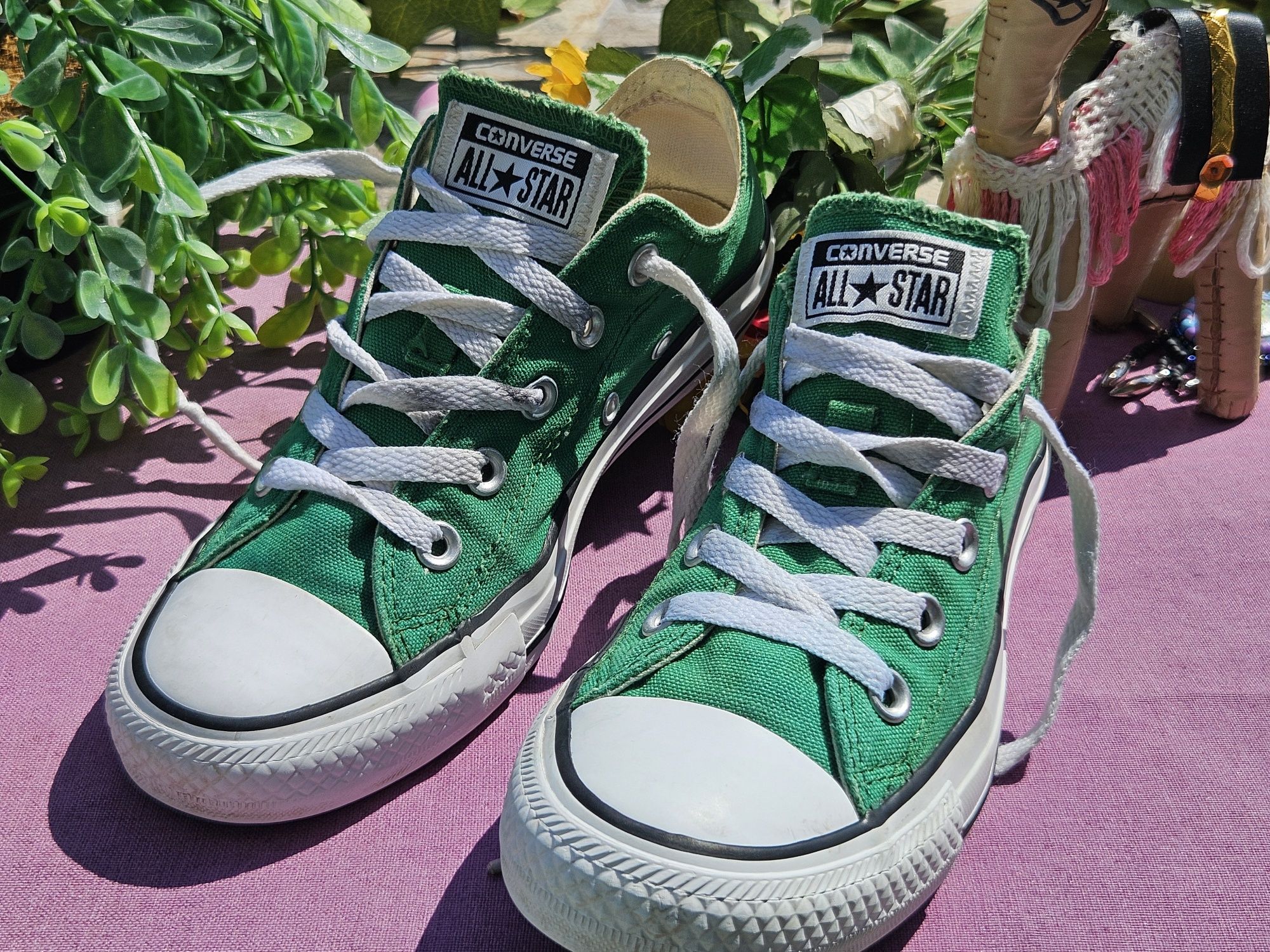 Converse кецове в зелено N36