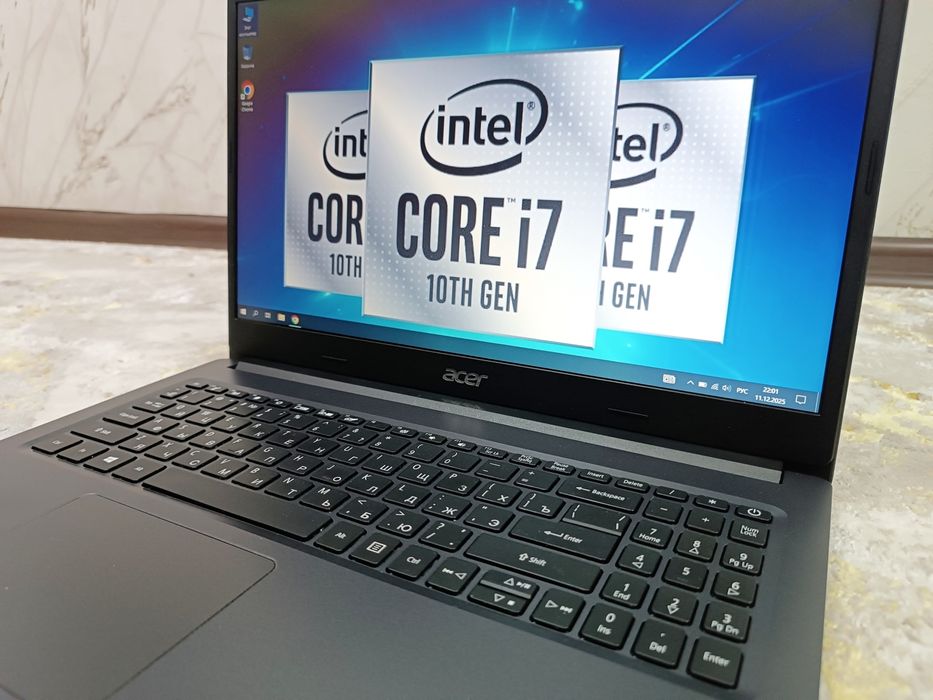 НОУТБУК Acer, ДЁШЕВО Core i7-10thGen.