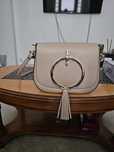 Geanta dama de piele - model deosebit