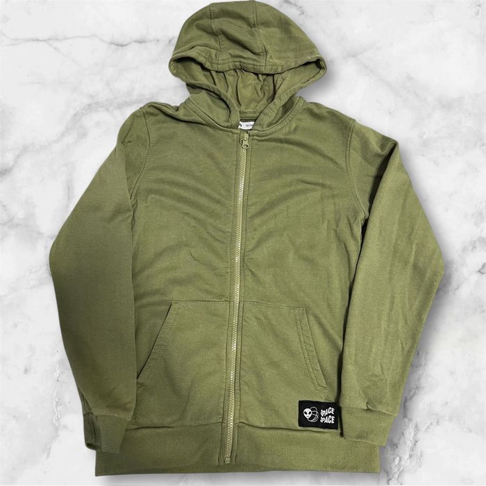 Спортно ватирано горнище за момчета,зелено 152см