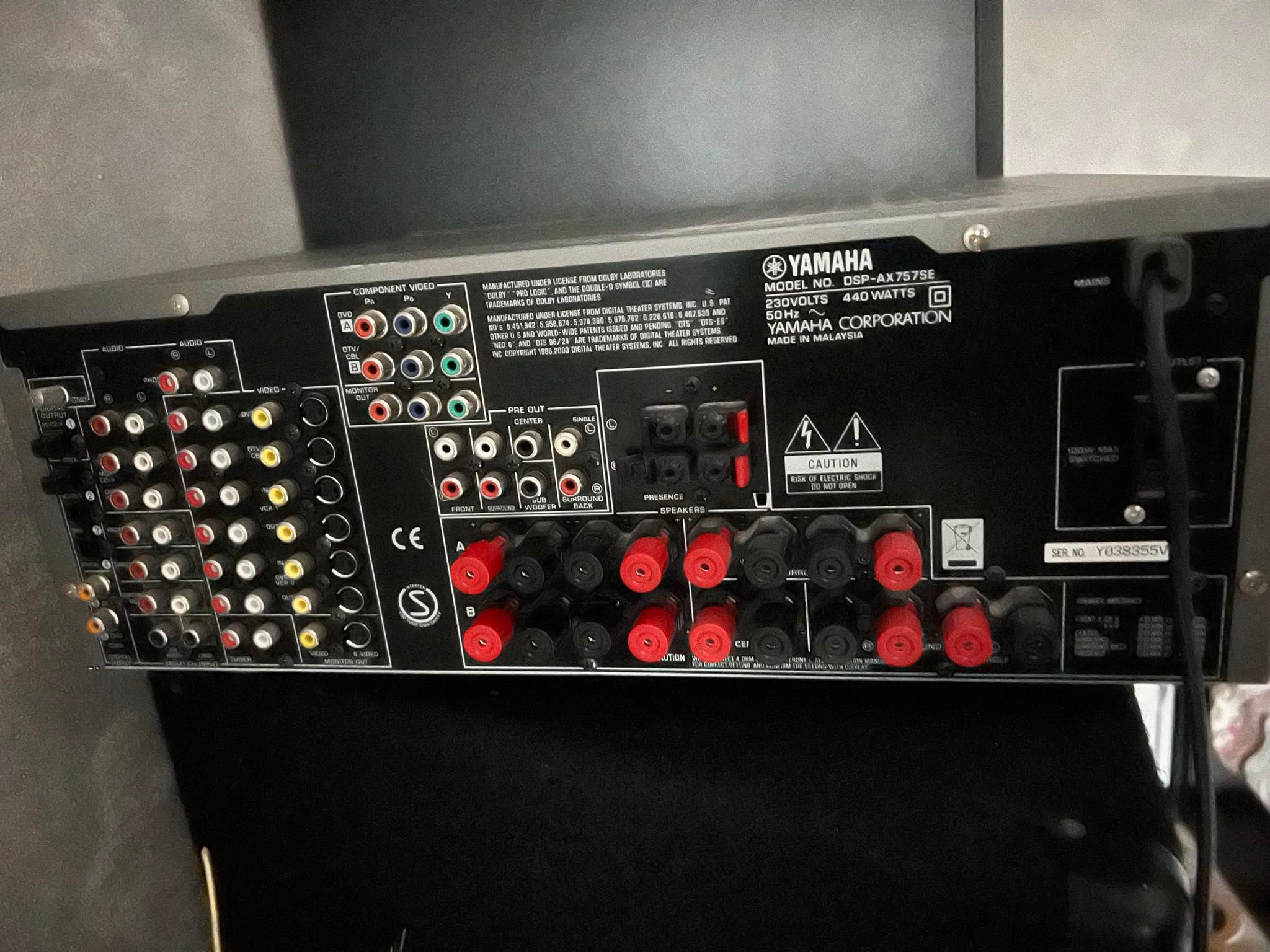Yamaha DSP-AX757SE
