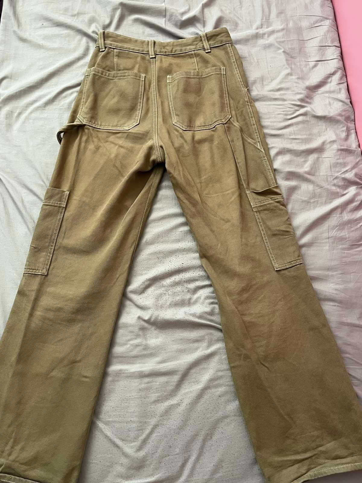 h&m зелени дънки