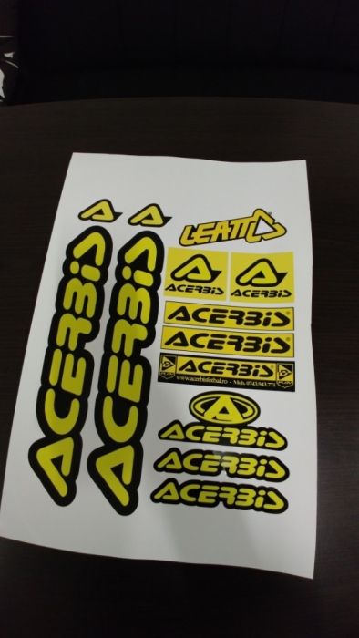 REDUCERE Stickere Acerbis A3 sticker moto enduro ktm