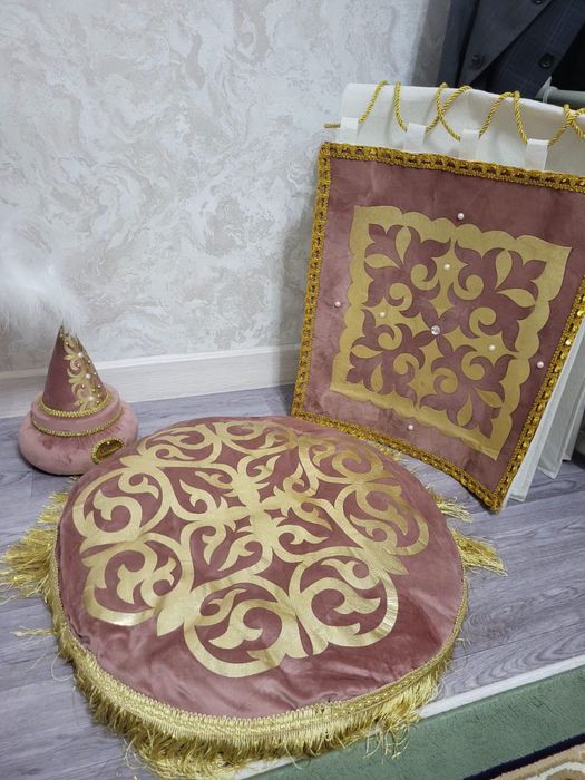 Сырға салу набор шкатулка, көрпеше қоржын