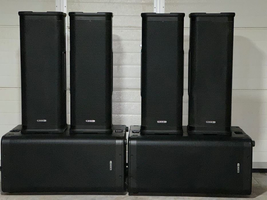 Sistem format din 4 sateliți și doi bași Line6, mixer ALLEN&HEATH!!!