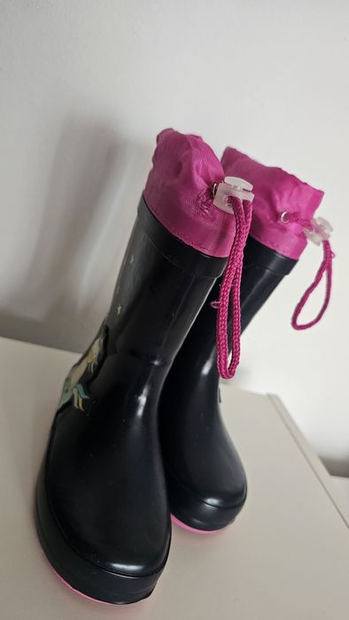 Ghete piele DD Step(Ponte20)+cizme cauciuc, Unicorn, masura 25