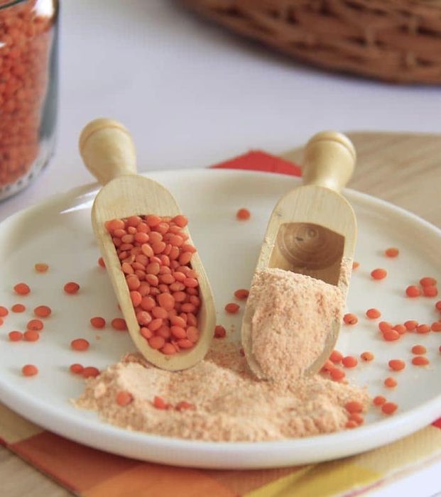 Мука чечевичная из красной чечевицы безглютеновая