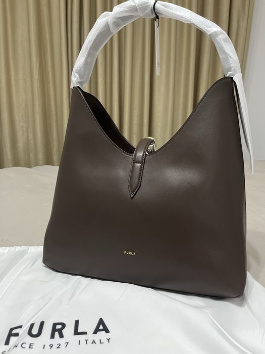 Чанта Furla Goccia Cioccolato