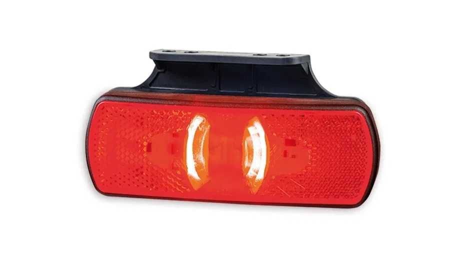 1бр. ЛЕД LED габарити светлини с 4 диода 12-24V 3 цвята , Полша