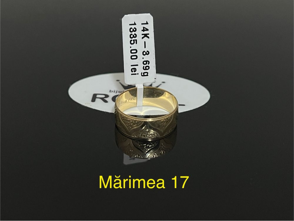 Bijuteria Royal CB : Inel stil Verigheta aur 14k 3,69gr