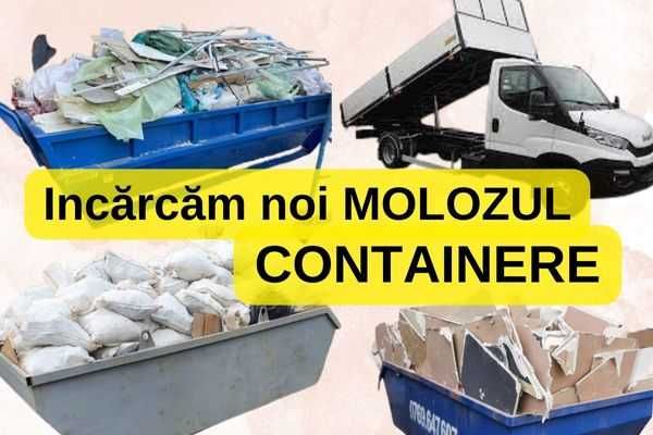 Moloz CONTAINERE- Autorizatie Mediu-  Vrac sau saci- Manipulanti