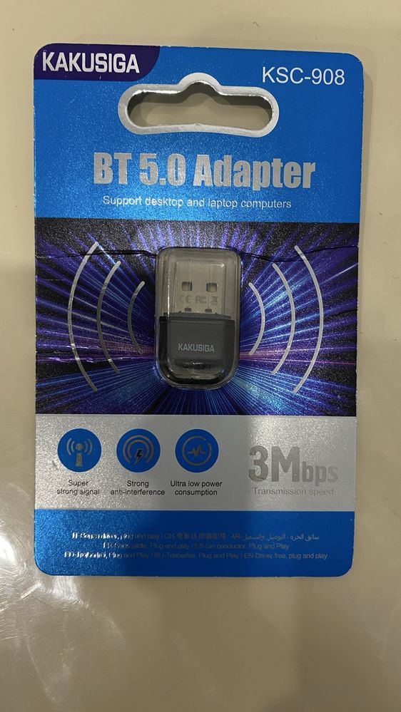 Блютуз адаптер Kakusiga USB BT 5.0