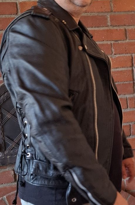 Geaca piele originală