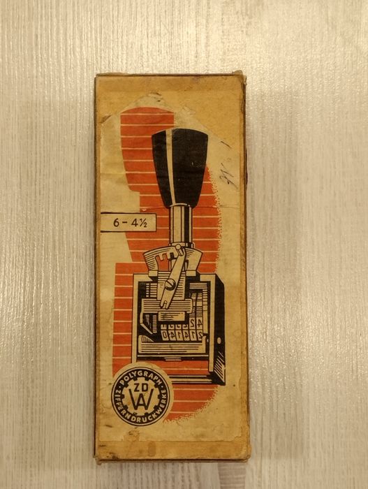 Номератор Polygraph Zifferndruckwerke