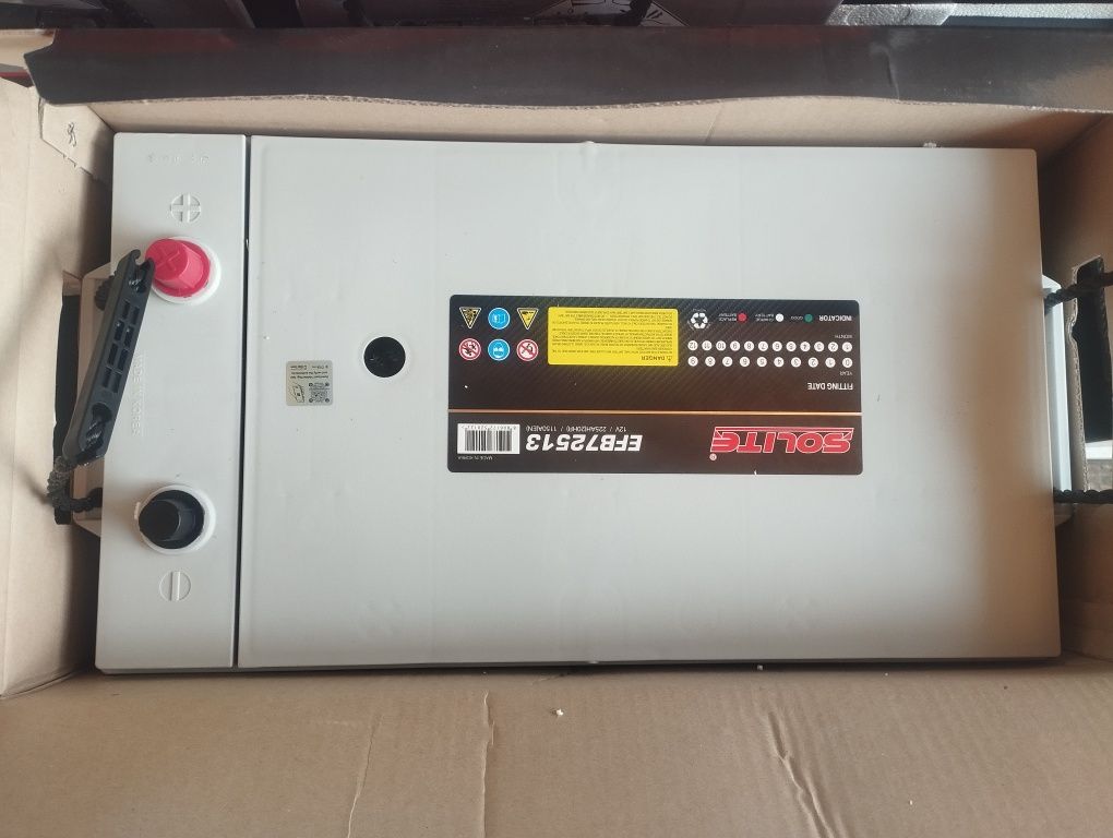 Akkumulyator EFB SOLITE 225 Ah