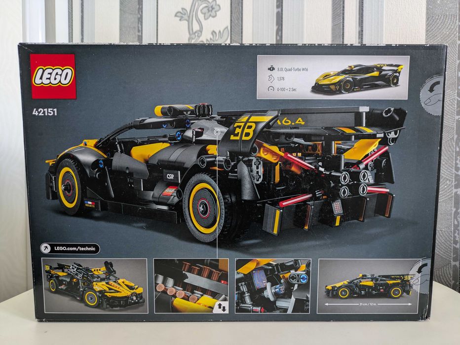 Конструктор LEGO Technic 42151 Bugatti Bolide