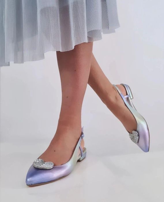 Balerini din piele naturala