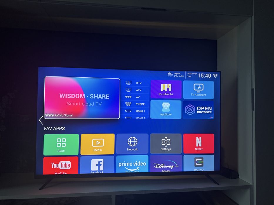 Телевизор Smart TV Arielli QLED50N23 4K 50”