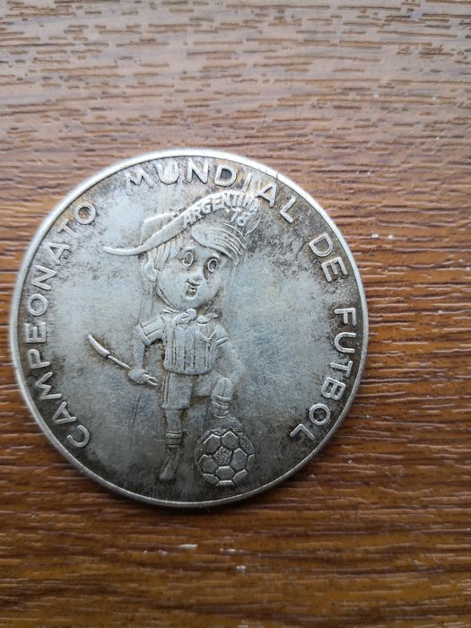 Medalie Campionatul Mondial de fotbal, Argentina, 1978